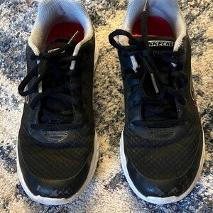 Skechers Kids' Black and White Sneakers